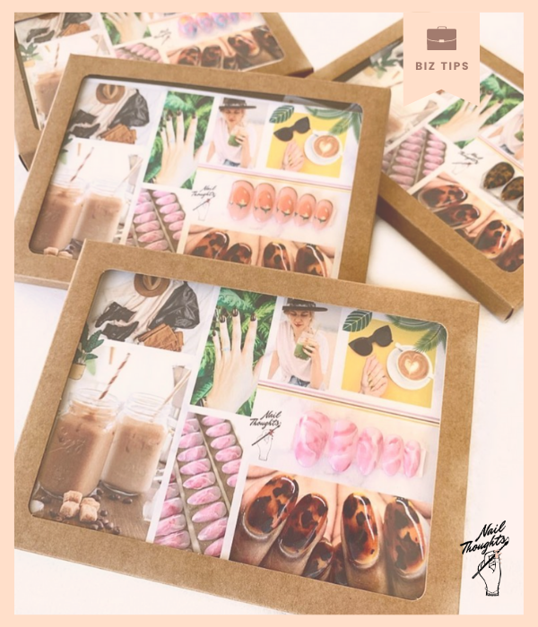 HOW I AM PACKAGING MY PRESS ON NAILS