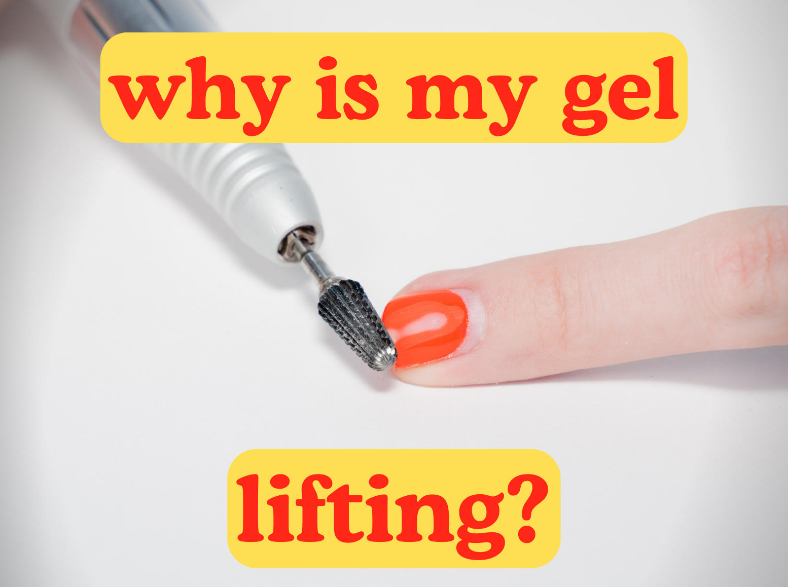 3 IMPORTANT reasons your gel is lifting
