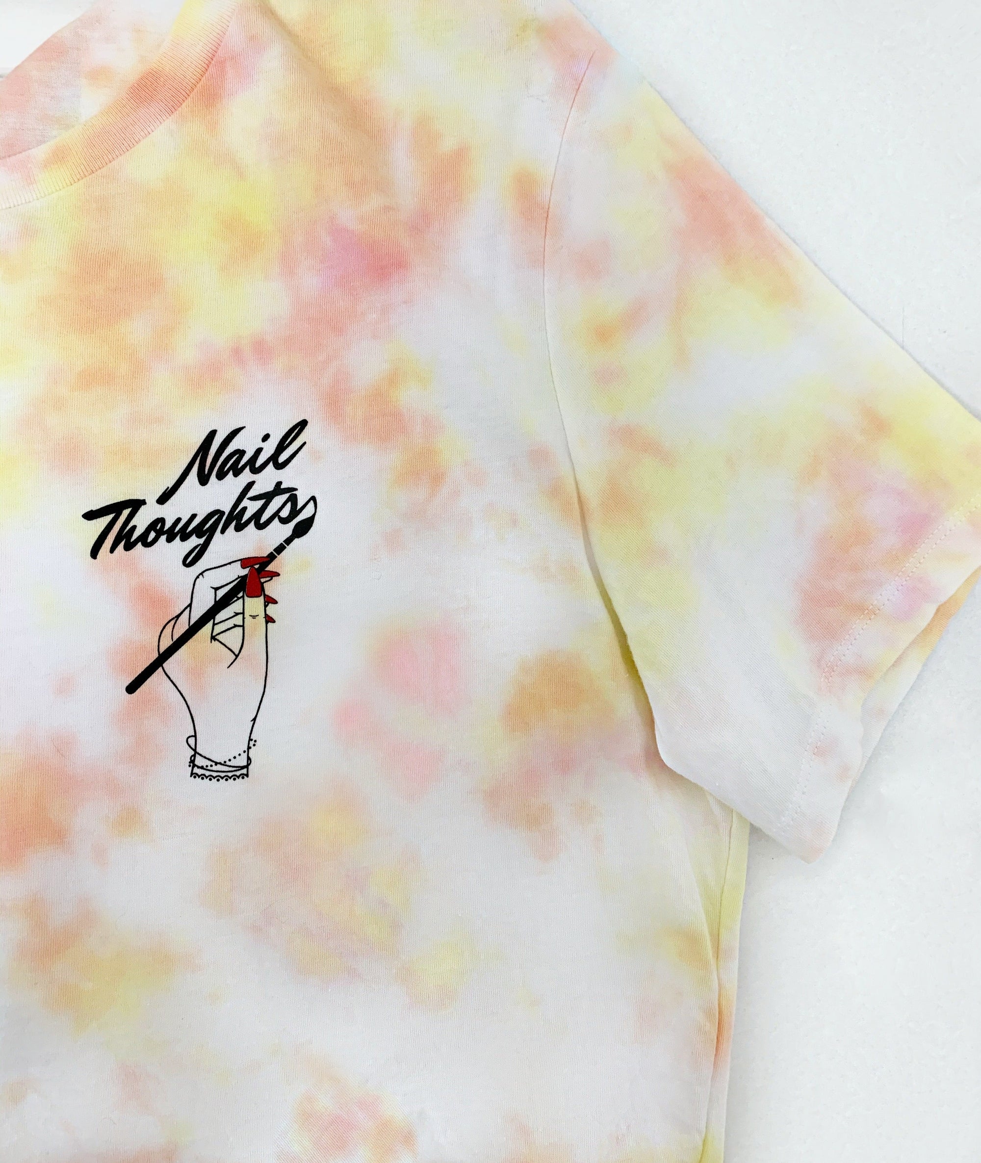 Nail Thoughts Desert Sunset Tie Dye Tee