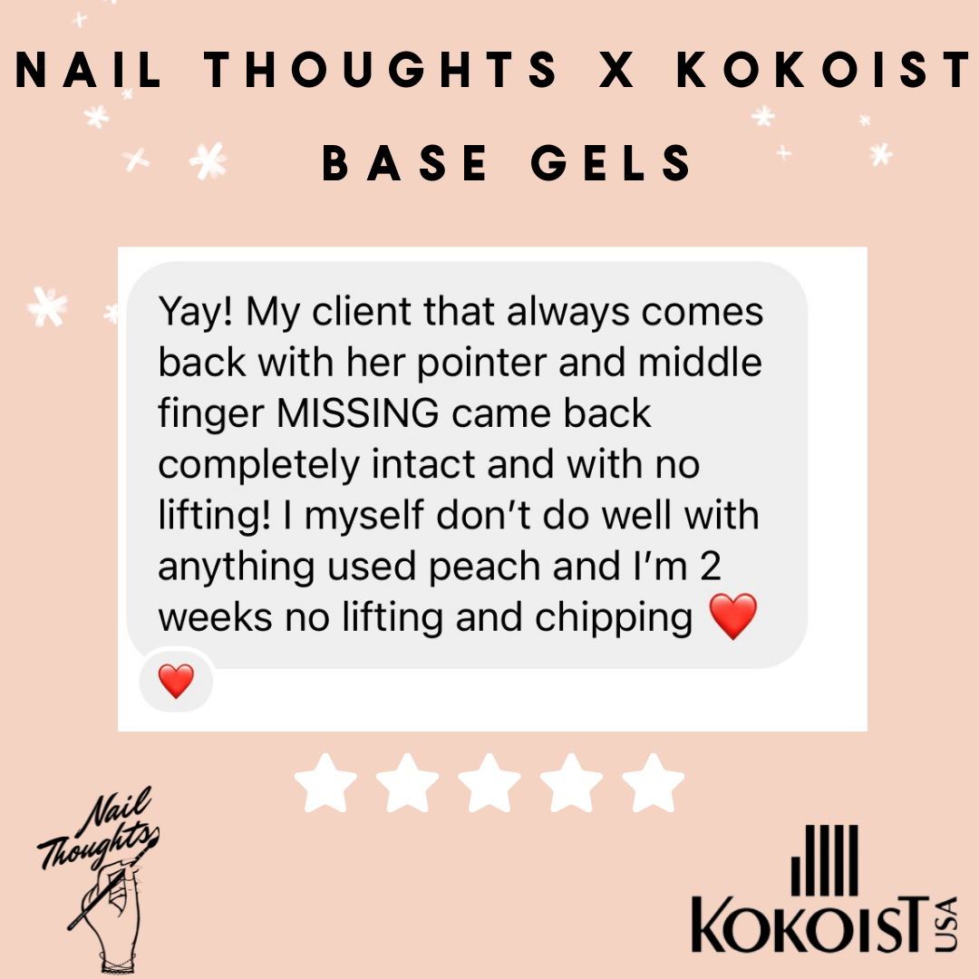 Nail Thoughts 6 Base Coat Bundle