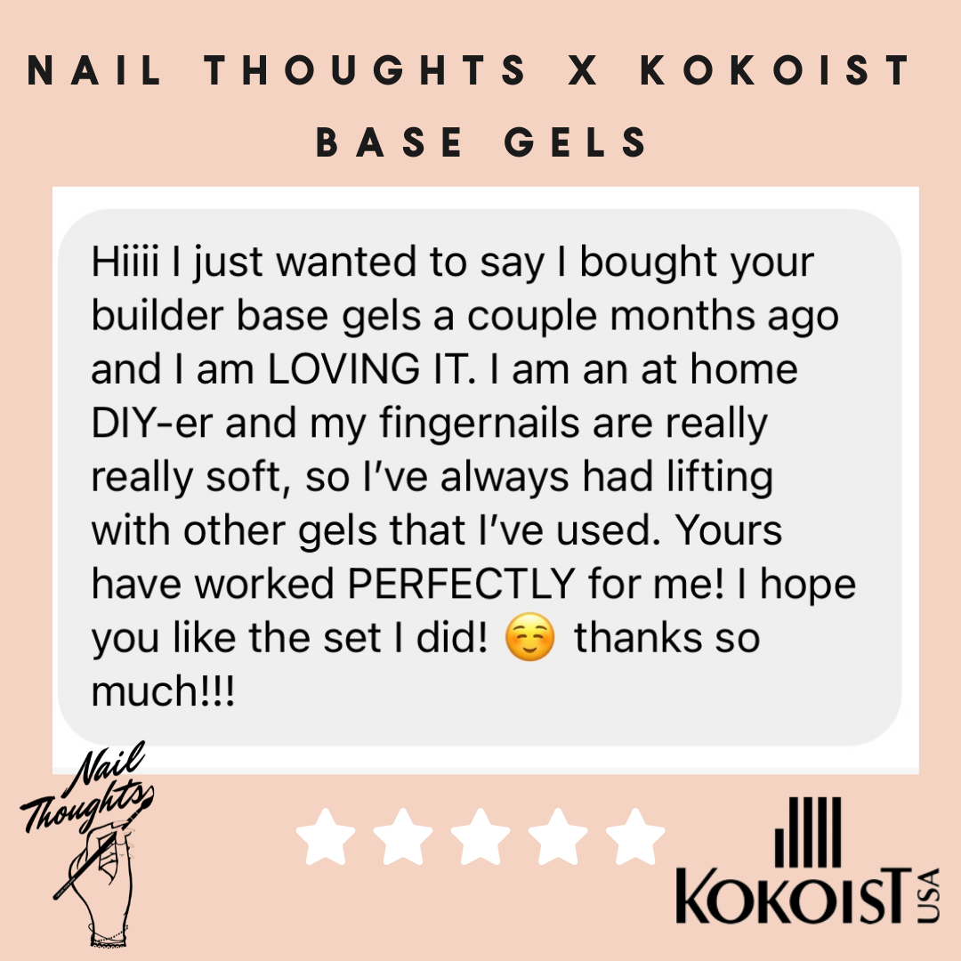 Nail Thoughts 6 Base Coat Bundle