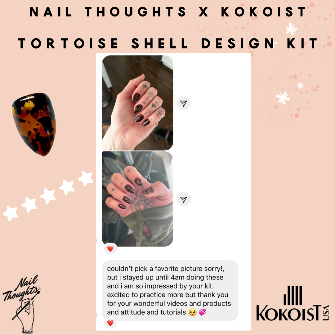 Tortoise Shell Color Gel Design Kit