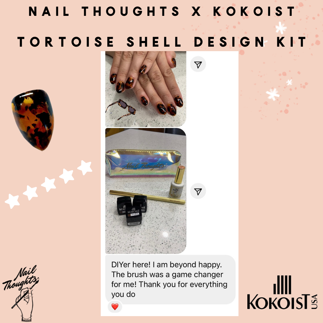 Tortoise Shell Color Gel Design Kit