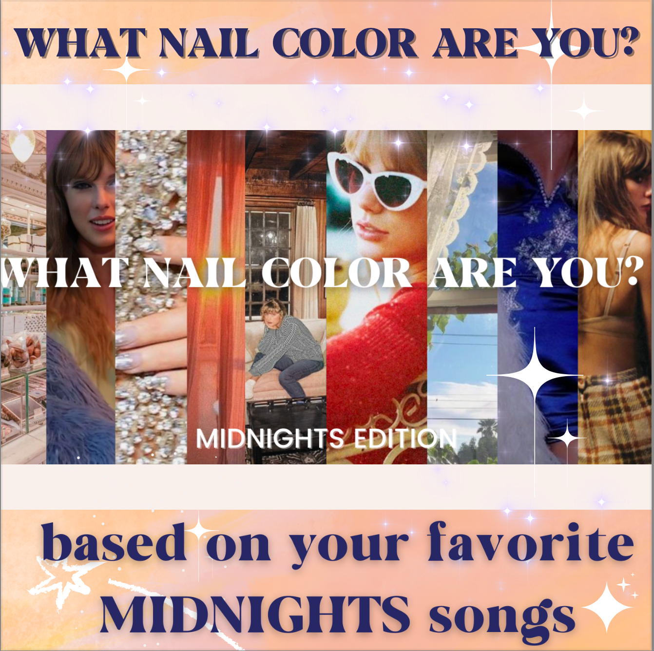 WHAT NAIL COLOR YOU SHOULD WEAR BASED ON YOUR FAVE TAYLOR SWIFT MIDNIGHTS SONG