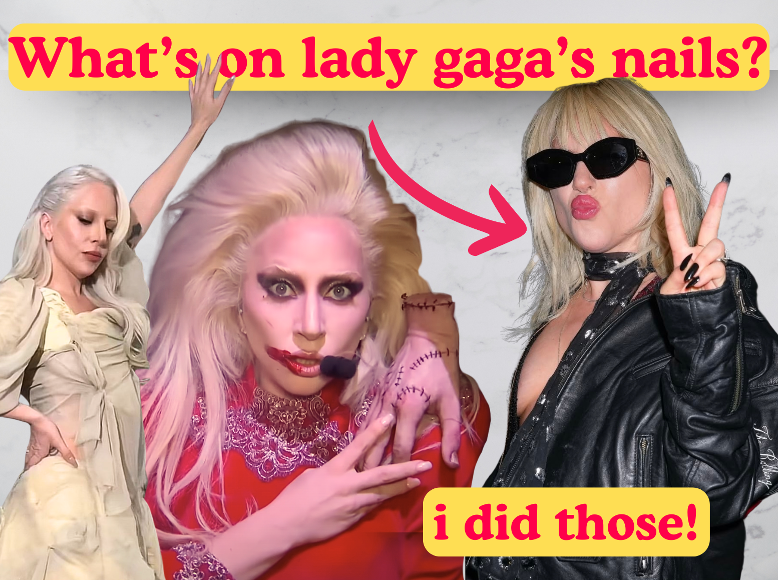 How to achieve Lady Gaga’s nail look!