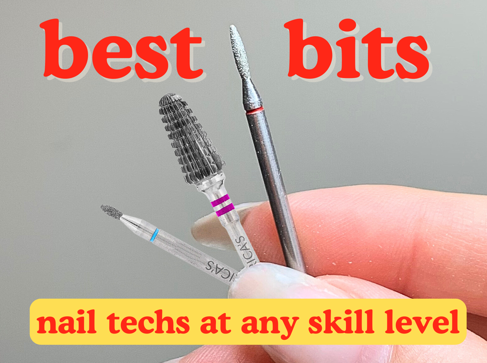 best nail drill bits for gel removal and cuticle bits