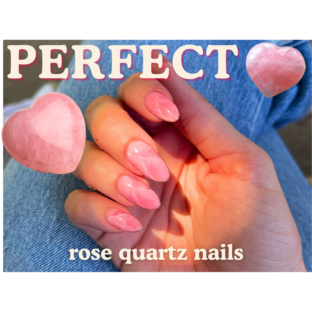 3 ways to get PERFECT Rose Quartz nails every time!