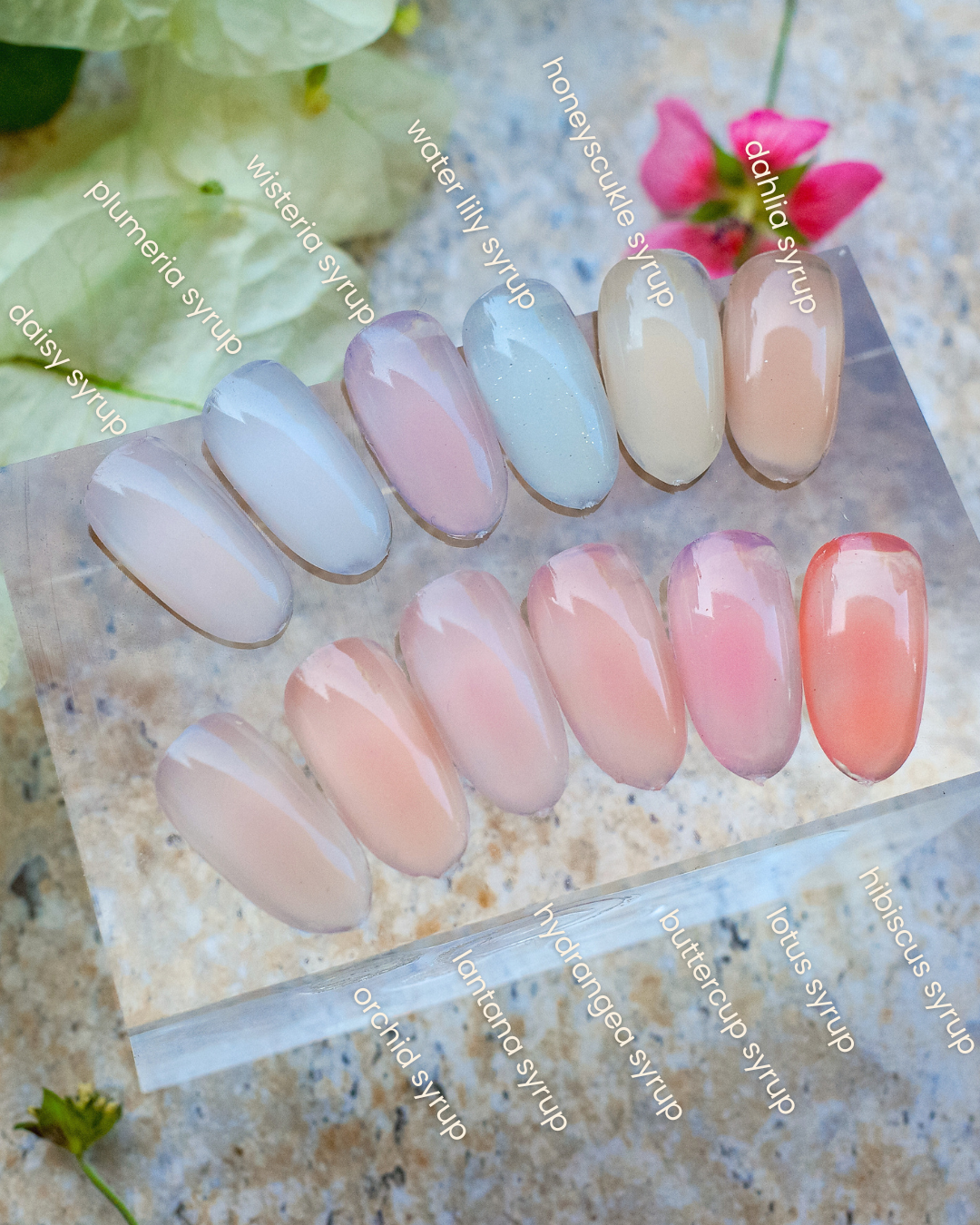 sensationail gel polish white lily Water Lily Syrup NT-88