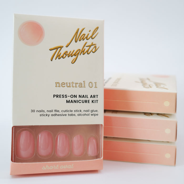 Neutral 01 Press on Nails