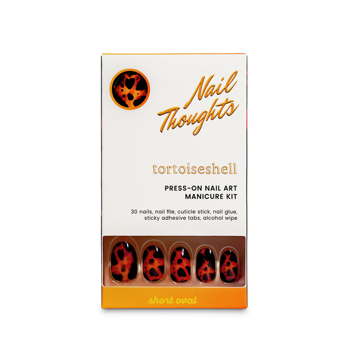 Tortoiseshell Press On Nails