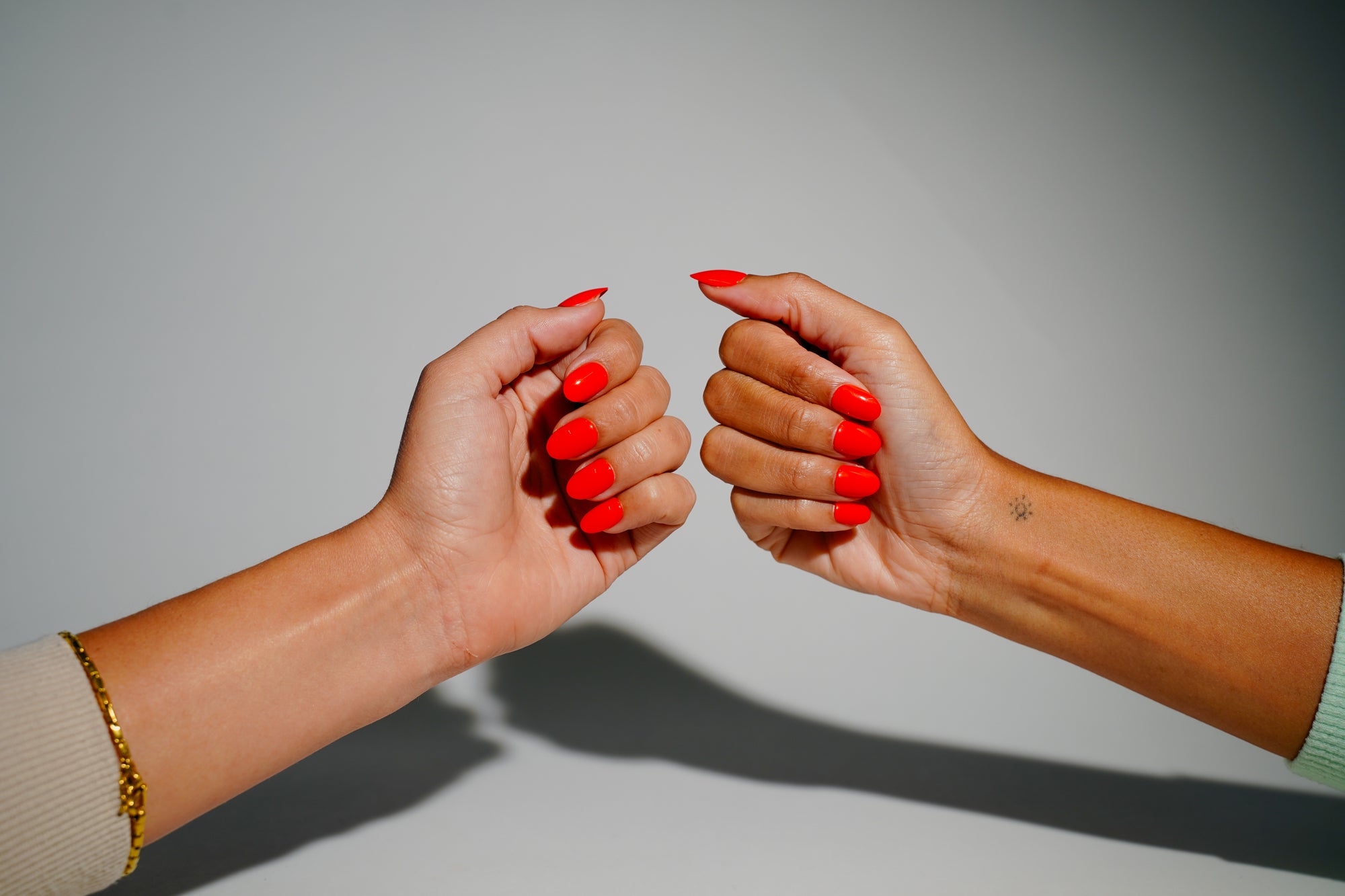 Poppy Red Press On Nails