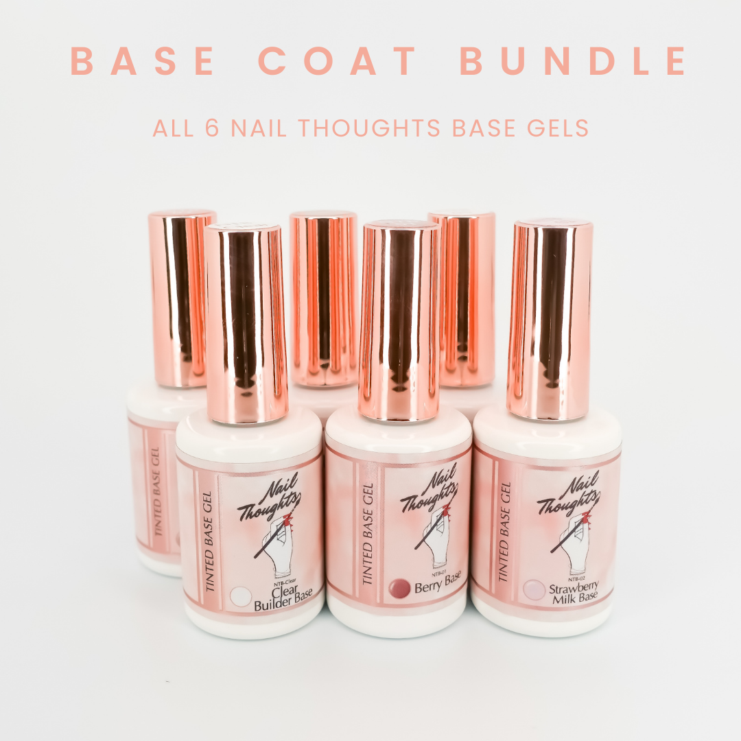 Nail Thoughts 6 Base Coat Bundle