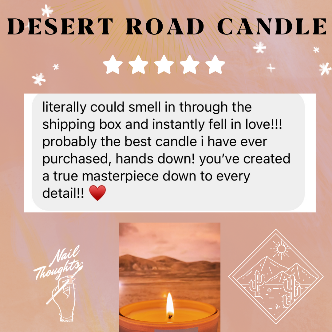 Desert Road Affirmation Candle