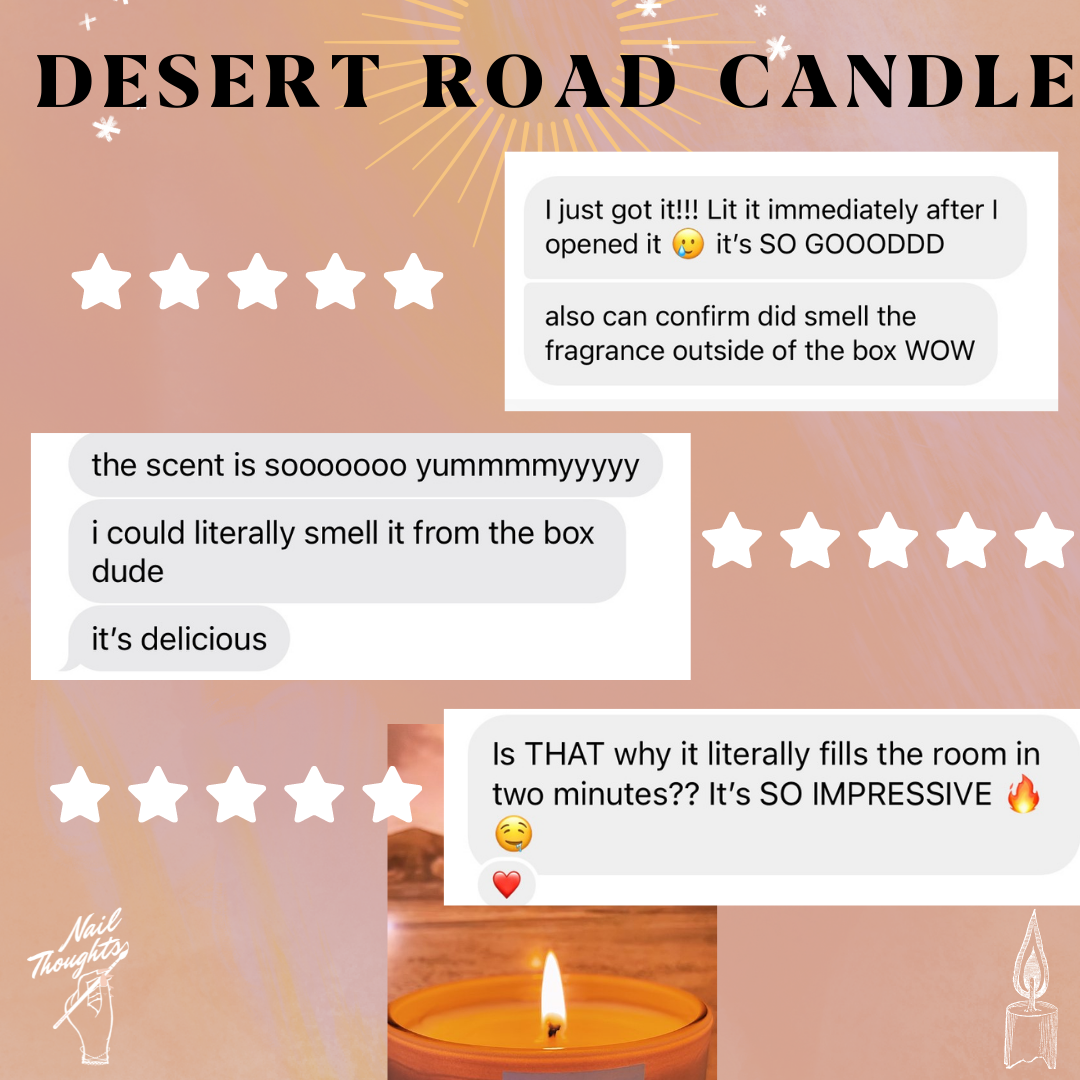 Desert Road Affirmation Candle