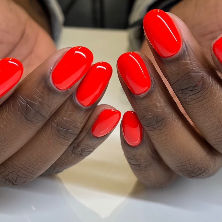 Here's How To Recreate The Perfect Glossy Red Nail Manicure - InStyle