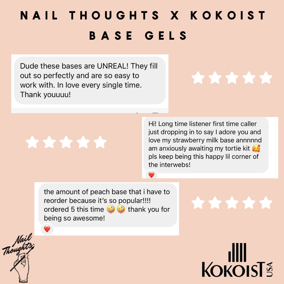 Clear Builder Base 50G Refill Bottle Nail Thoughts