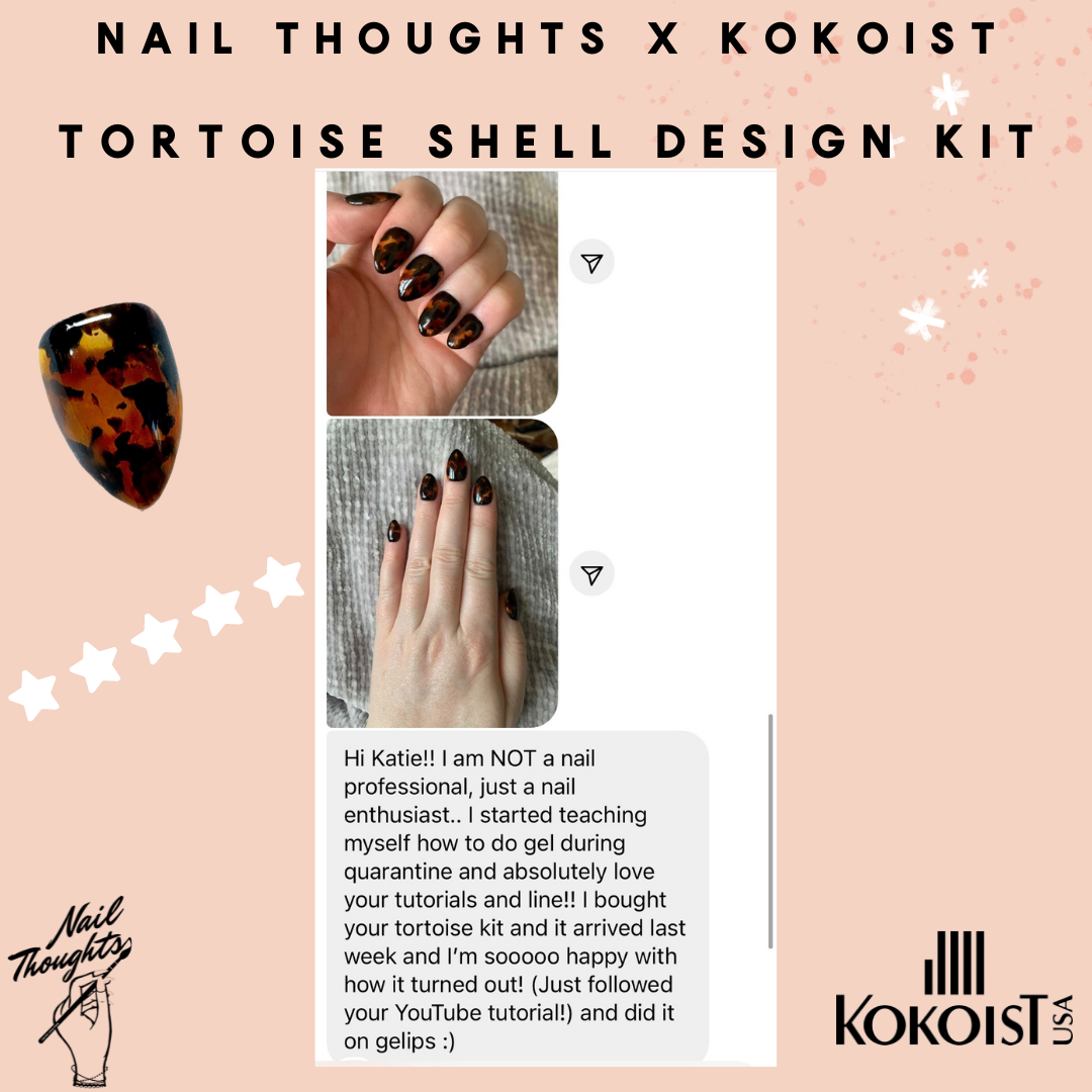 TORTOISE SHELL COLOR GEL DESIGN KIT – Nail Thoughts